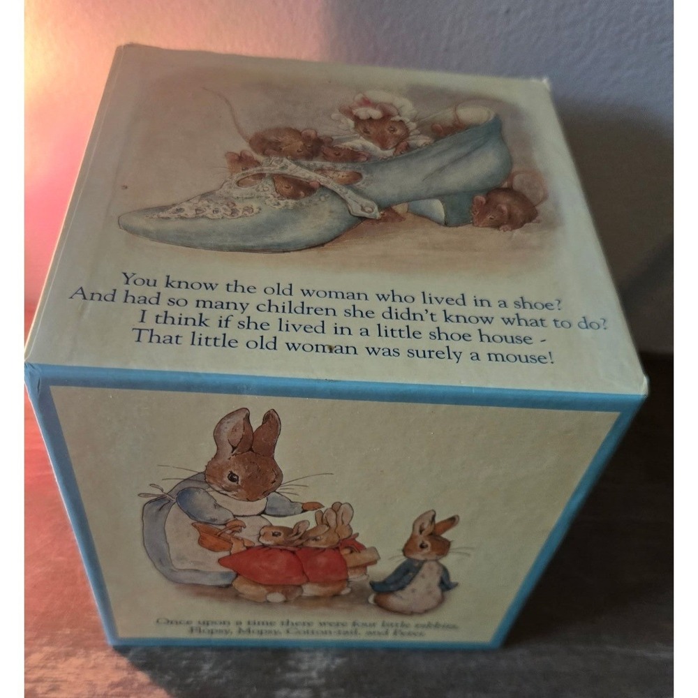 Peter Rabbit Nesting Blocks Beatrix Potter Stackable Toy Set Alphabet Counting - Picture 5 of 9